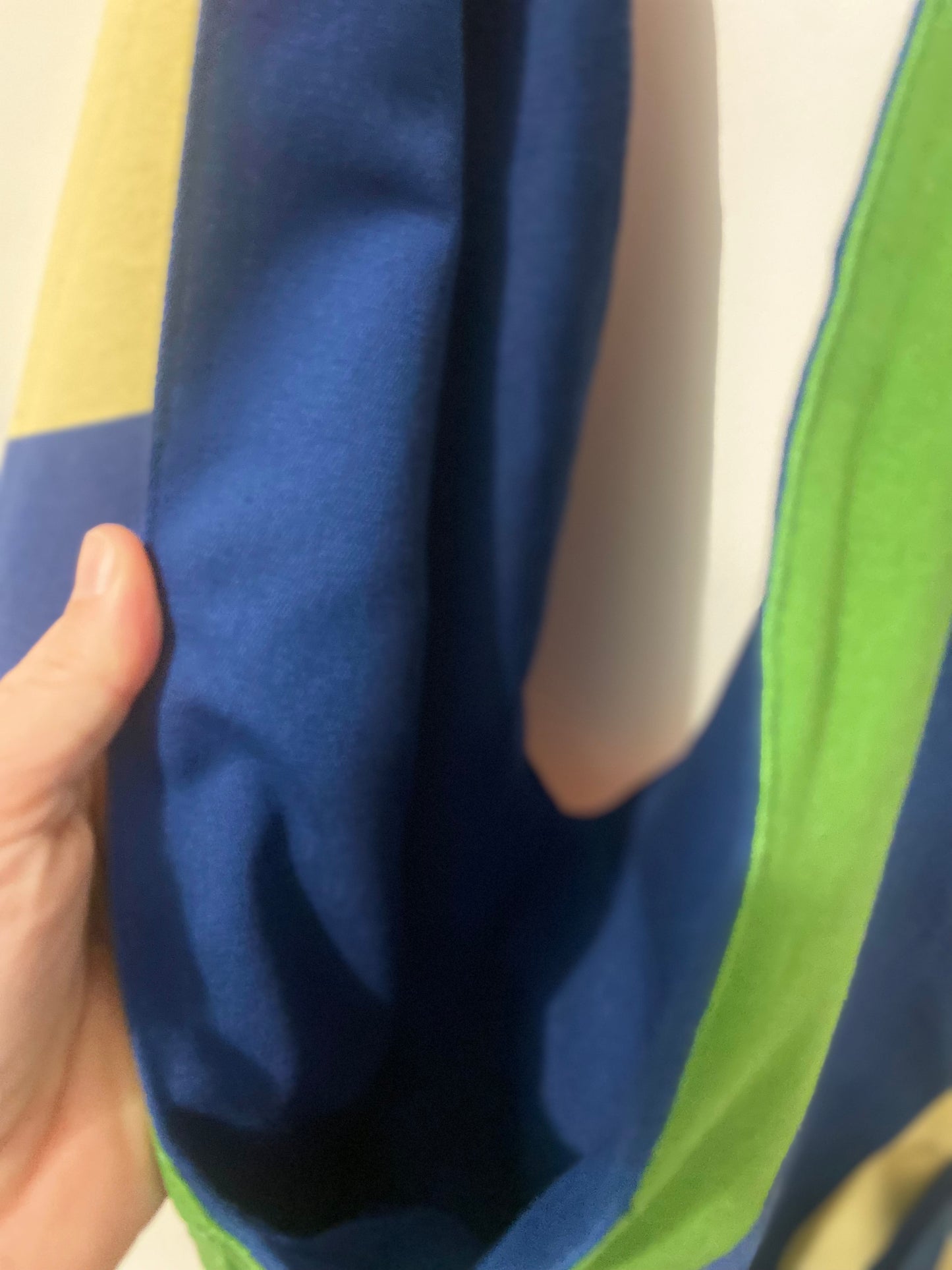 Tote bag origami réversible