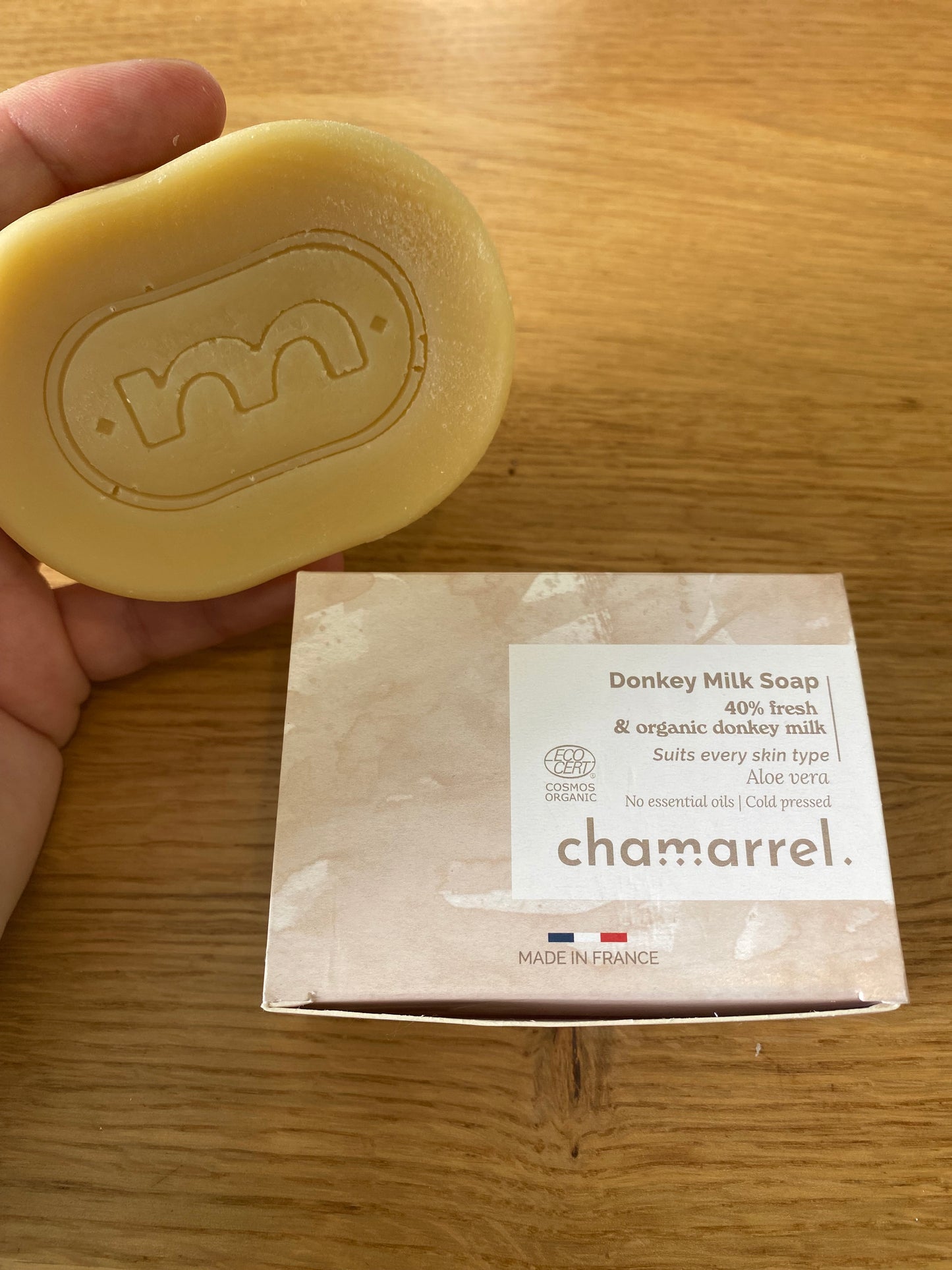 Savon Chamarrel Lait d'Ânesse Aloé Vera