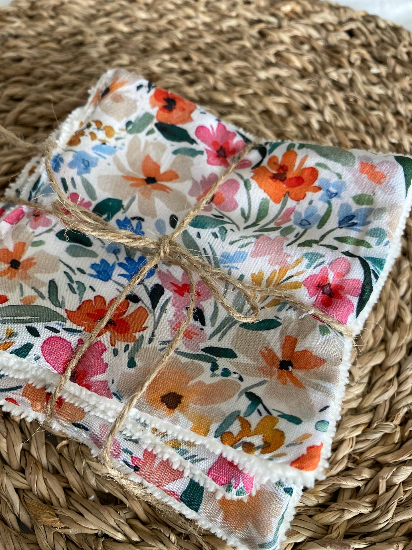 Lot de lingettes lavables