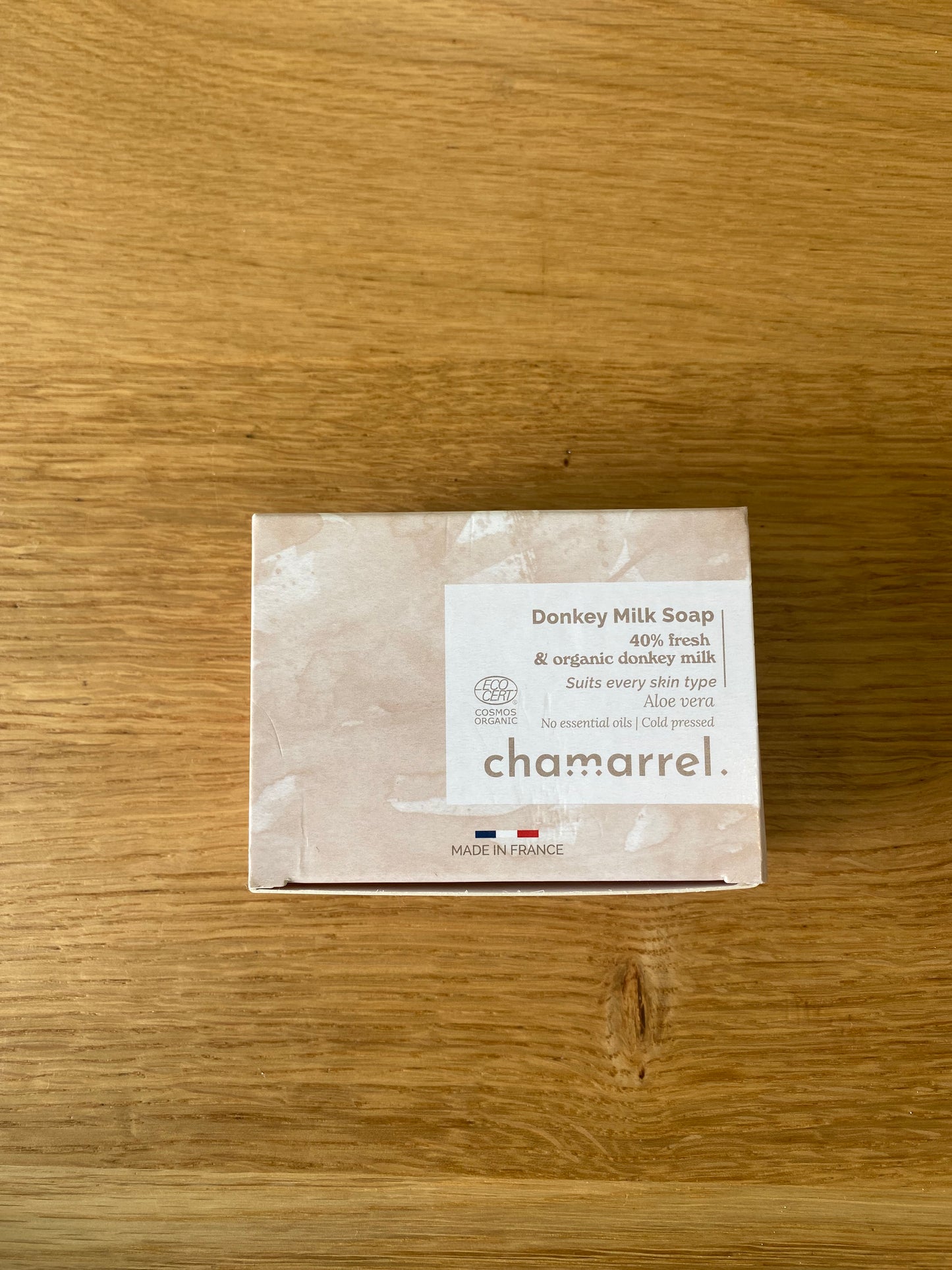 Savon Chamarrel Lait d'Ânesse Aloé Vera