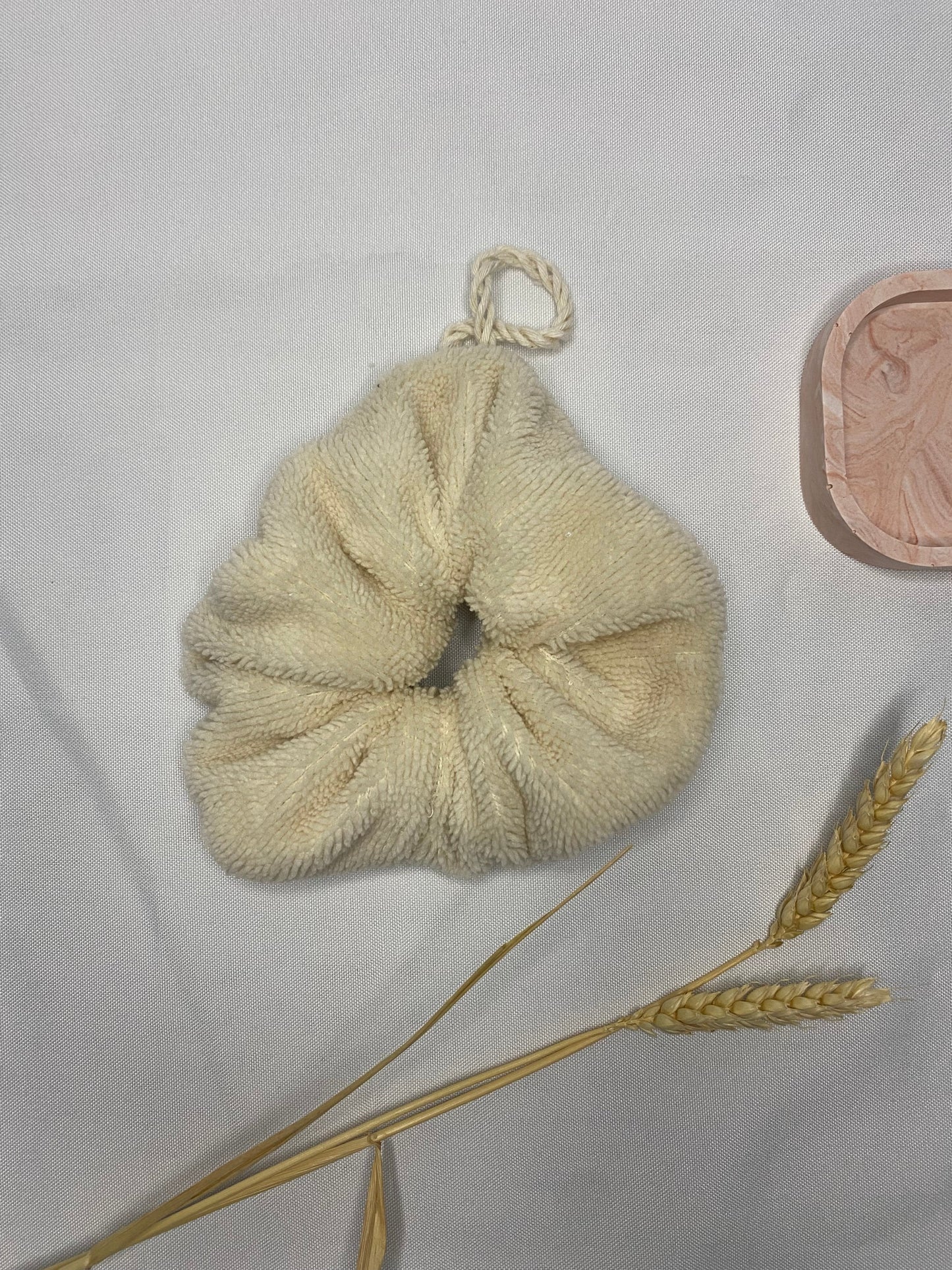Fleur de douche lavable/chouchou de poignet pour soin visage