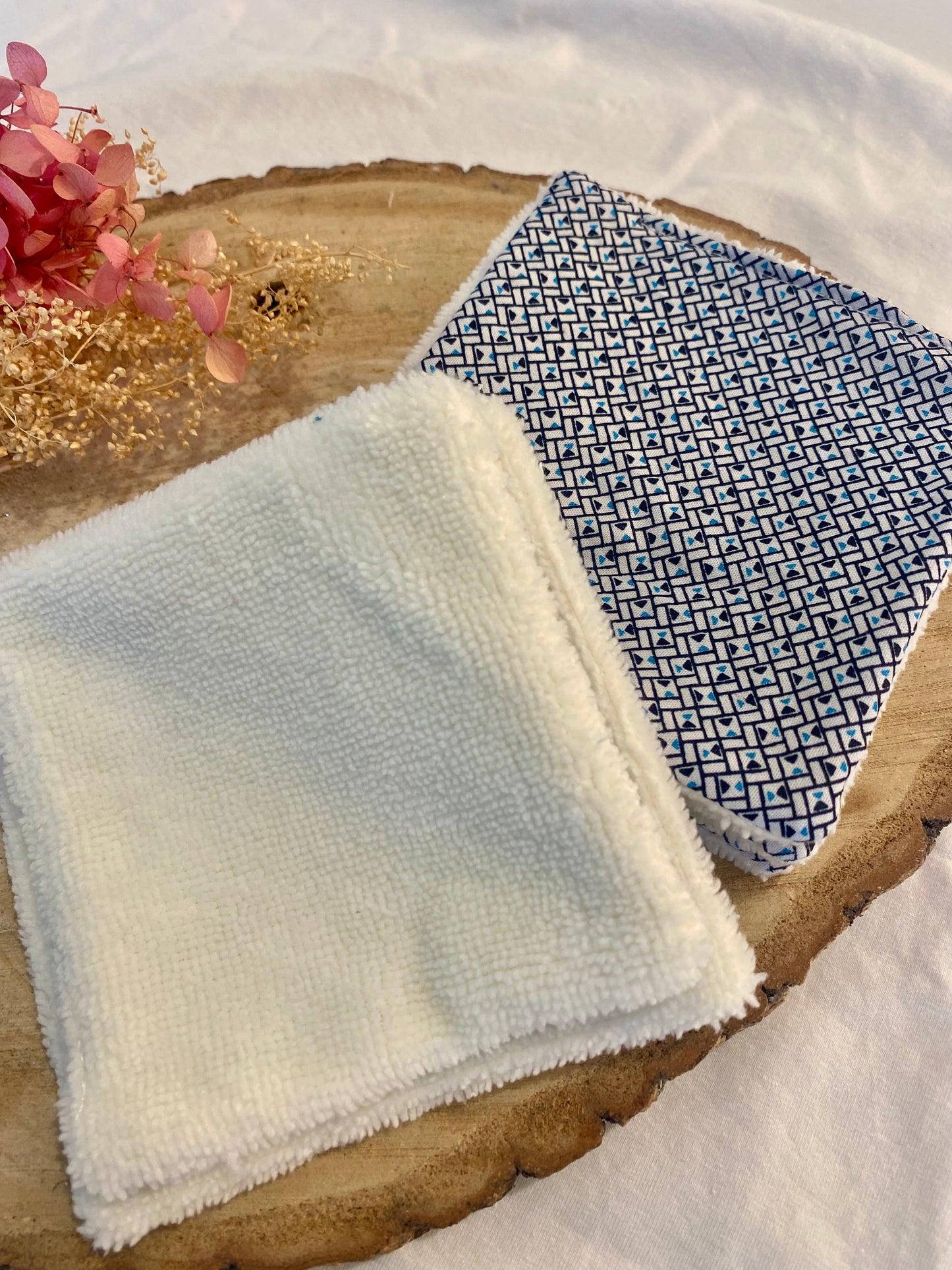 Lot de lingettes lavables