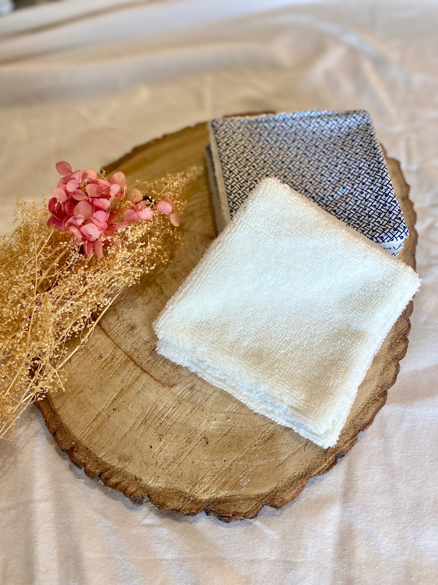 Lot de lingettes lavables