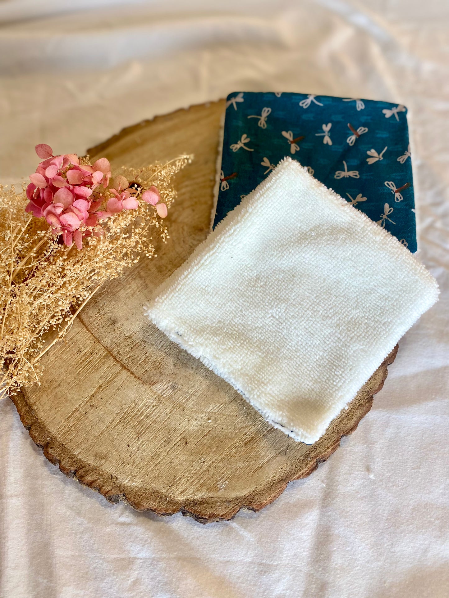 Lot de lingettes lavables