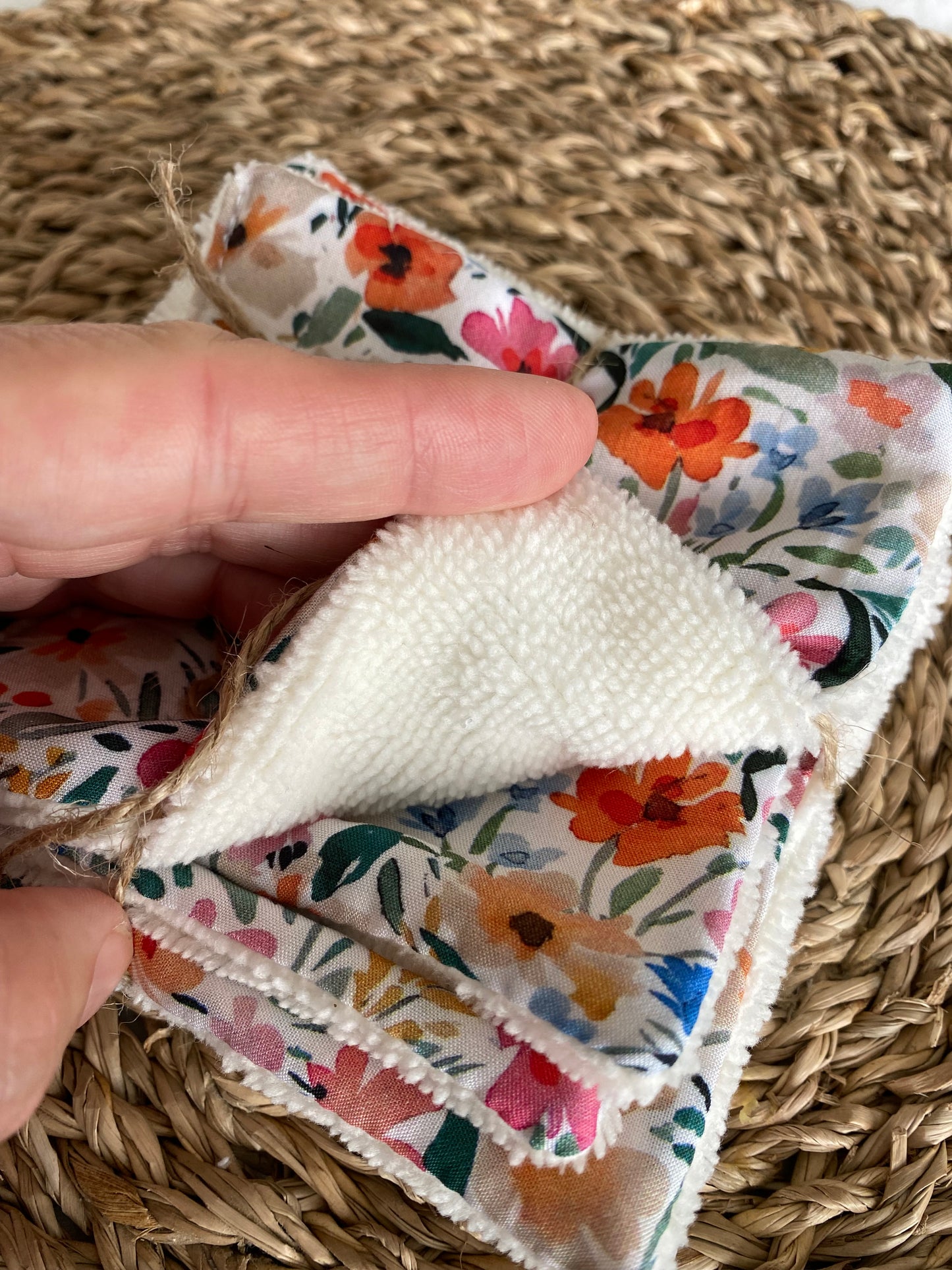 Lot de lingettes lavables