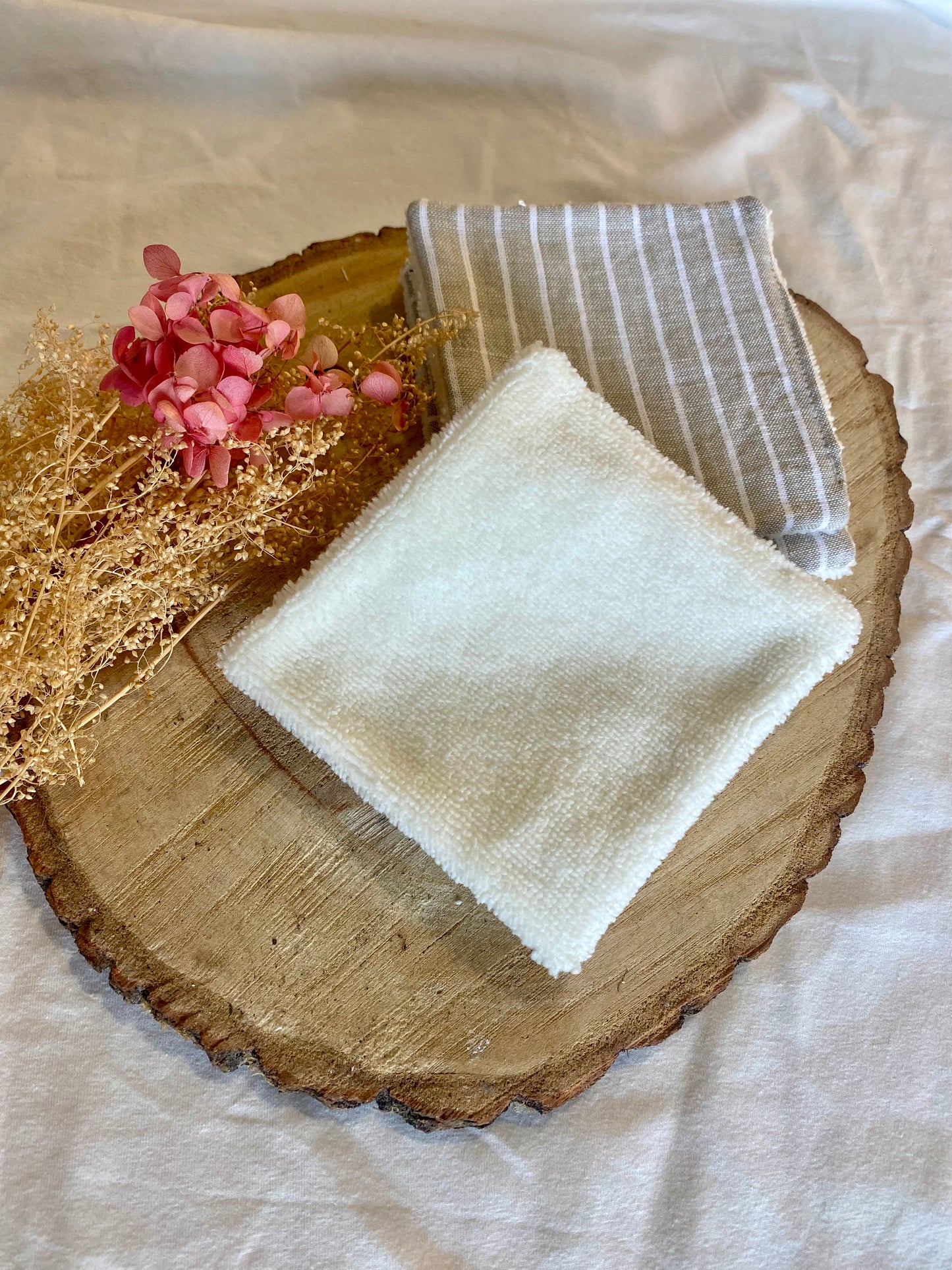 Lot de lingettes lavables