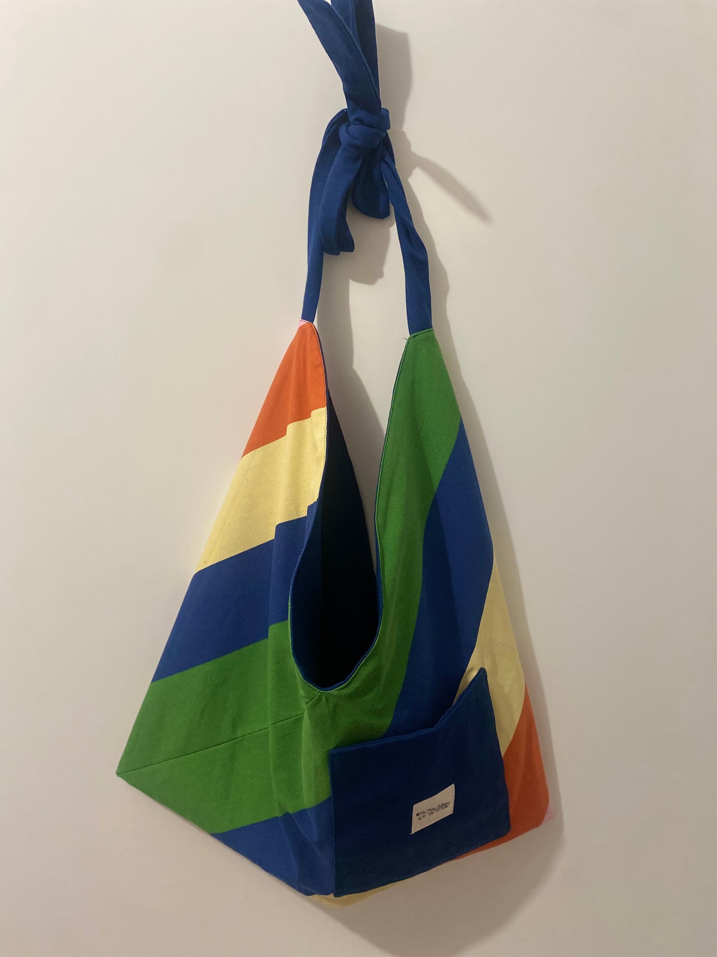 Tote bag origami réversible